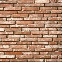 Walls: brick